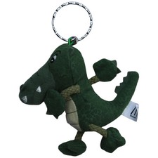 McDonald's Krokodil Alligator Schl&uuml;sselanh&auml;nger 12 cm Gr&uuml;n Happy Meal
