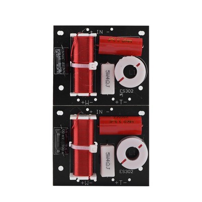 . 2 Way Speaker Frequency Divider Module Treble Bass Hi-Fi Crossover