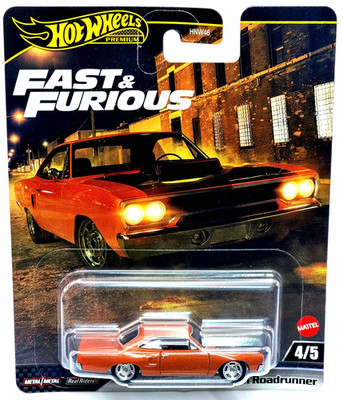 Hot Wheels Premium Auto Fast & Furious car 1970 Custom Plymouth Roadrunner