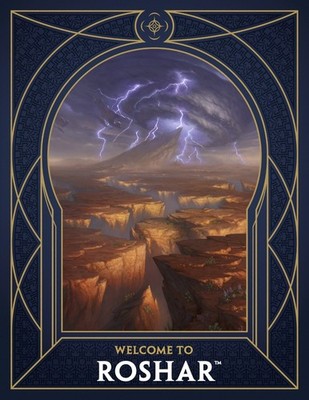 Cosmere RPG Stormlight Welcome To Roshar Book New