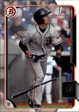 2015 Bowman Draft #79 Ronnie Jebavy San Francisco Giants