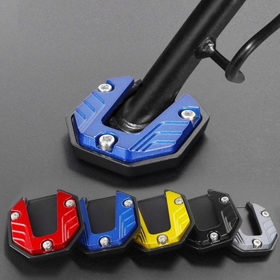 Motorrad Bikes Kickstand Extender Fuß Seitenständer Verlängerung Pad Stützplatte