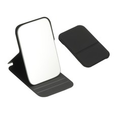 Small Rectangle Pocket Mirror Travel Mirror for Women Black 4.33 x 2.76 Inch  