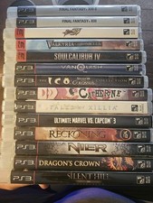 CIB PS3 Game Lot Untested Vanquish Catherine ...
