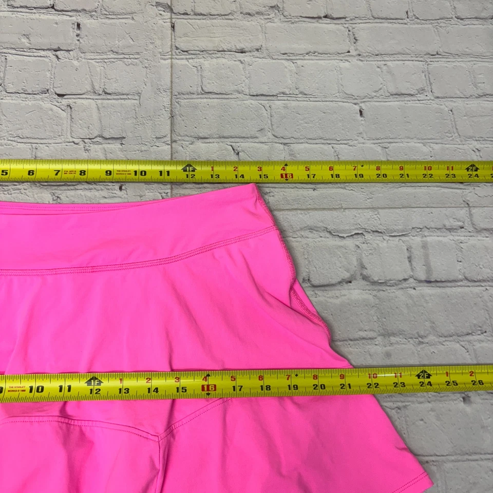 Falda corta activa de golf tenis de lujo Lilly Pulitzer talla mediana rosa C056-5 Foto 3 de 4