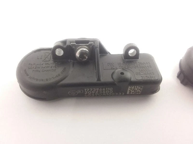 Juego de 4 sensores de presión de neumáticos Cadillac DTS TPMS 2007-2011 Foto 4 de 4