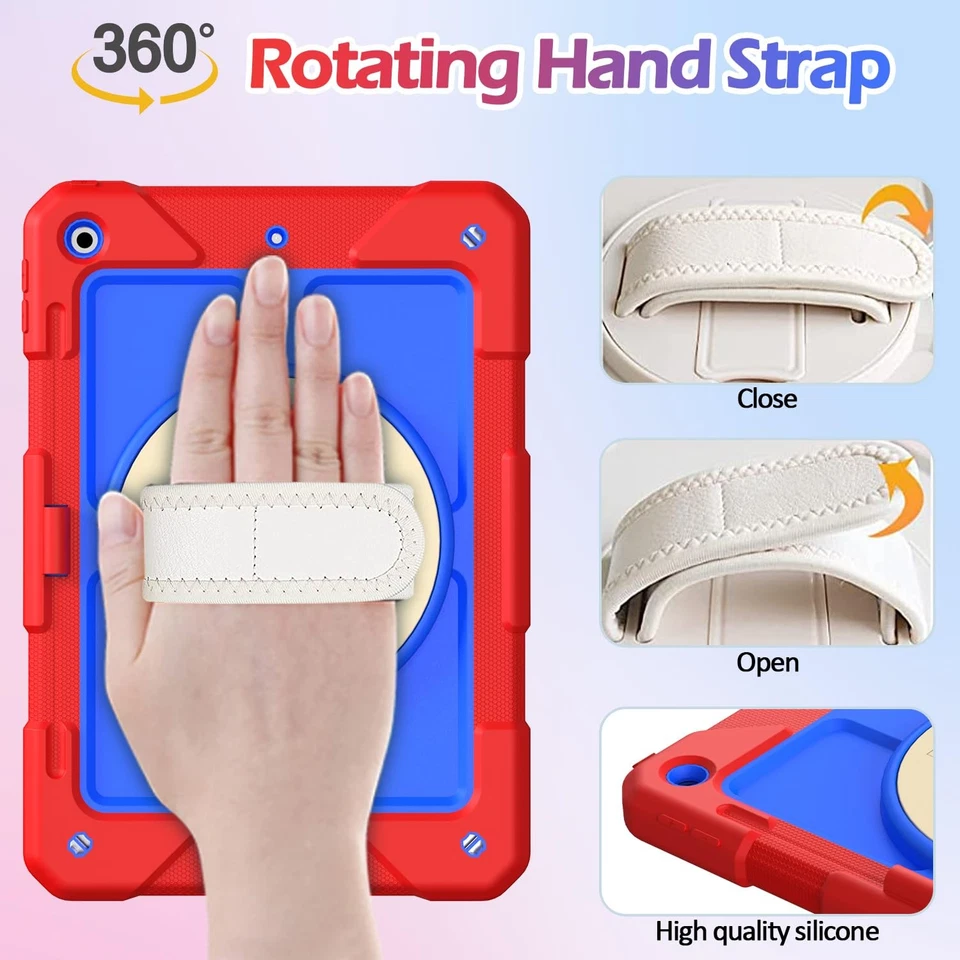 Capa para iPad 9ª/8ª/7ª Geração 10,2 Polegadas (2021/2020/2019) [ShoulderStra... - Imagem 4 de 4