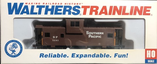 Walthers Southern Pacific 931-1531 escala HO caboose ruedas de metal acopladores Kadee | Condition: New