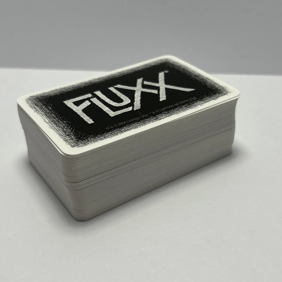 Cartoon Network Fluxx Card Game COMPLETE Looney Labs 2014 Finn Jake Samurai Jack - Image 2 of 4