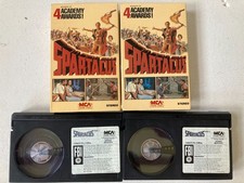 Spartacus Betamax Tape Hi-Fi MCA 2-Tape Stanley Kubrick Roman Epic Gladiator