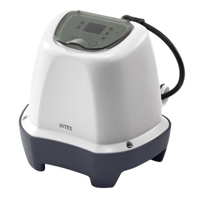 Intex 26661EG Krystal Clear Pool Small and Sleek Saltwater System, 110-120V