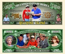 OUR GILLIGAN'S ISLAND NOVELTY NOTE (WITH PROTECTIVE SLEEVE)