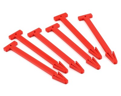 Webster Mods 1/8 Buggy Tire Stick (6) (Red) [WMTSBR]