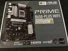 ASUS Prime B650-PLUS Wi-Fi Motherboard AM5 Ryzen Desktop 9000/8000/7000 ATX DDR5