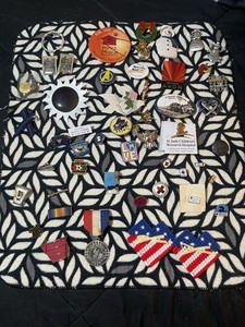 Lot Of Over 30+ Vintage Collectable Pins Various Subjects