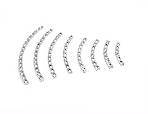 Reconstruction Curved Plate (3.5mm) set of 8pcs Veterinary surgical instruments - Picture 7 of 8