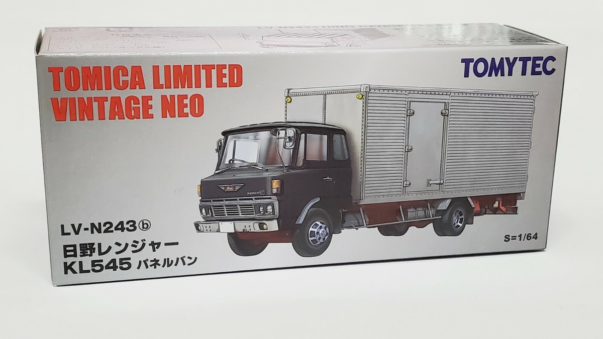 ミニカー TOMICA HINO RANGER KL545 1/64 Tomica Limited Vintage NEO LV-N243a Hino Ranger KL545 Panel Van 1