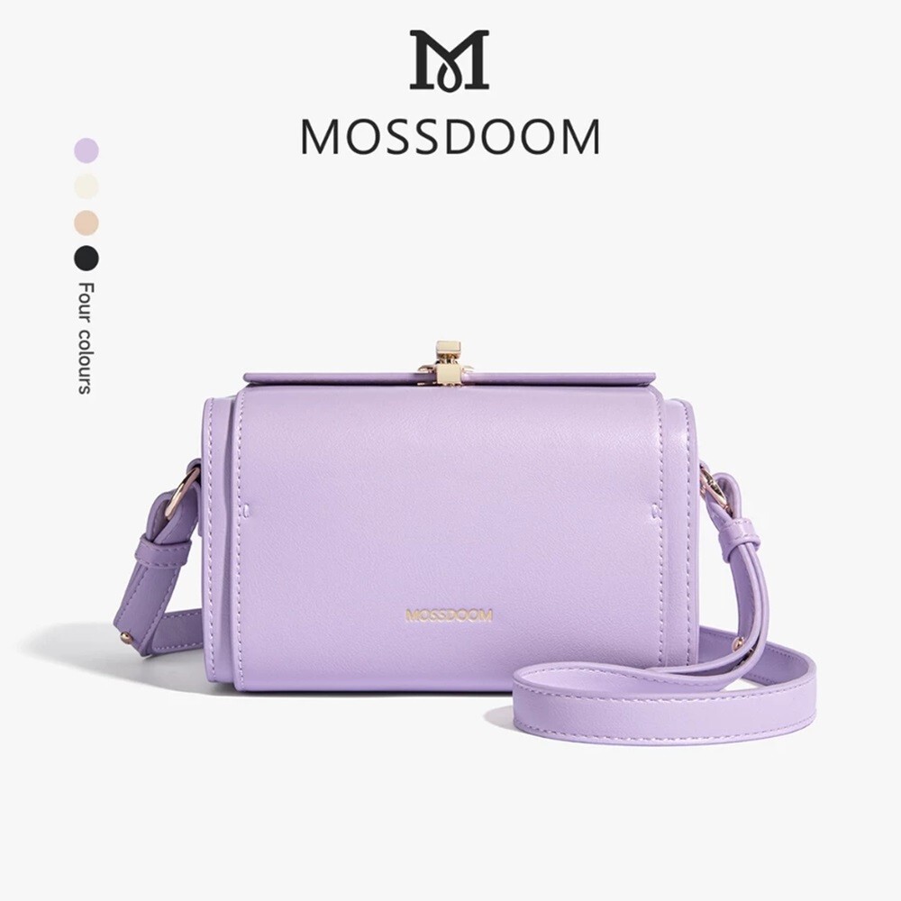 MOSSDOOM Bexley Bag PU leather Shoulder For Women Simple Korean