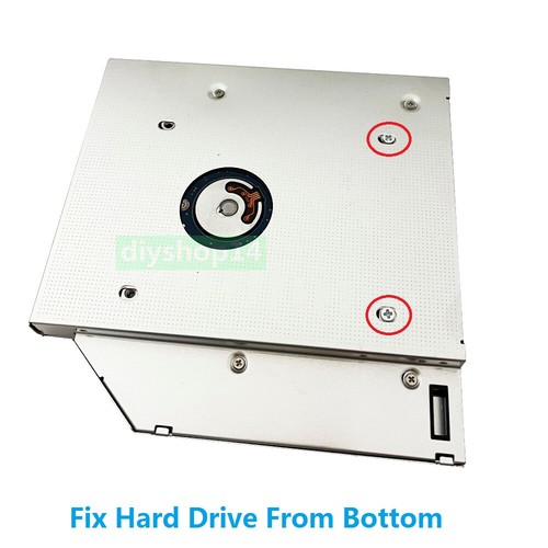 2nd Hard Drive HDD SSD Case Caddy for Asus R510 R510J R510C R510CC R510VC R513 - Afbeelding 6 van 7