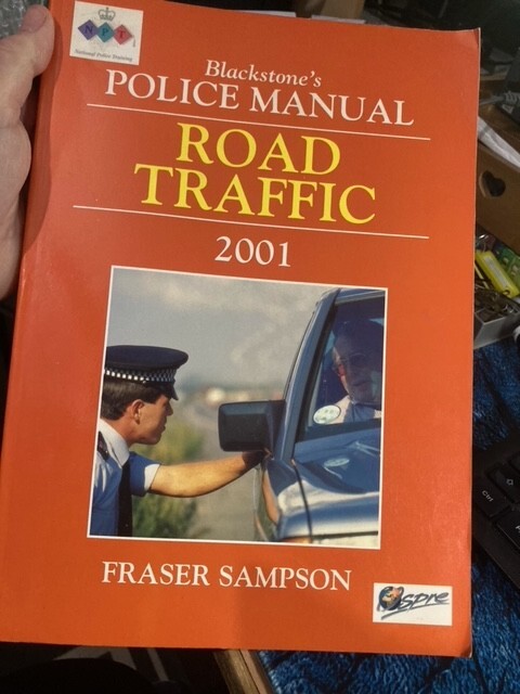 Blackstone's Police Manual. Road Traffic. 2001