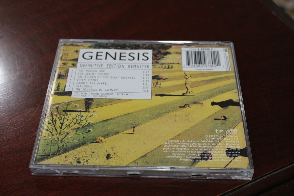 Nursery Cryme by Genesis (UK) (CD, Aug-1994, Virgin) for sale