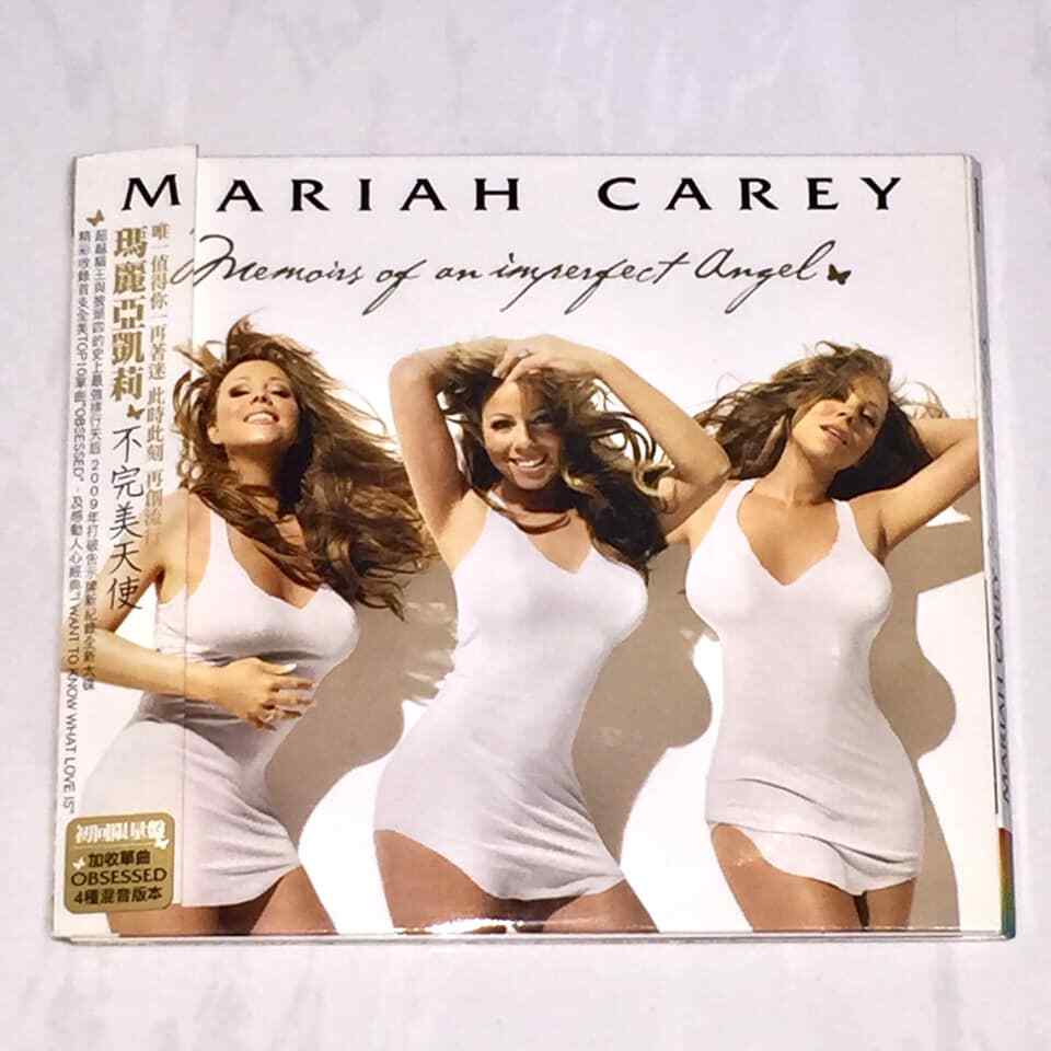 Mariah Carey 2009 Memoirs Of An Imperfect Angel Taiwan OBI CD with