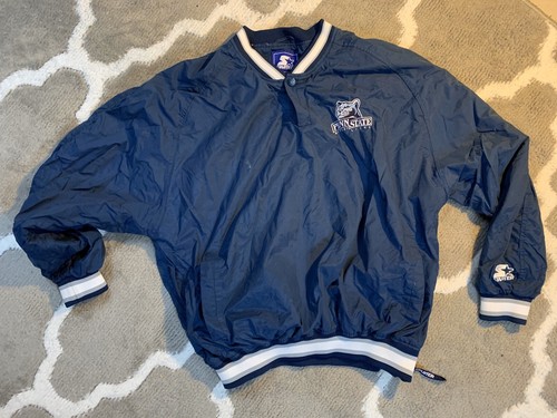 vintage penn state Starter Windbreaker Sweatshirt Size XL