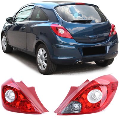 Rückleuchten Paar Links Rechts für Opel Corsa D 3-türer 06-14