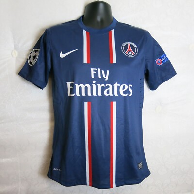 PSG 2012/13 BECKHAM 32 Match Football Shirt - Champions League