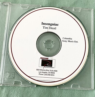 Tim Draxl Promo CD Insongniac
