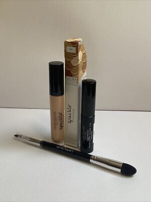 Laura Geller Spackle Concealer Tan, Mascara & Brush Set Neu