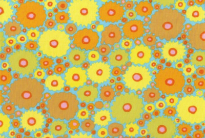 Kaffe Fassett COGS YELLOW GP110   40 IN X WOF   original issue