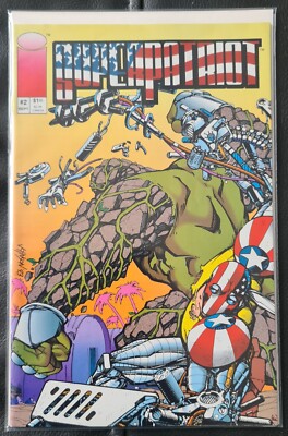 SUPERPATRIOT #2 1993 Image Comics 
