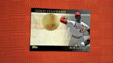 2012 Topps Insert #GS-5 Bob Gibson Gold Standard Baseball