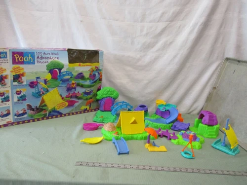 Mattel Disney Winnie the Pooh 100 Acre Woods Campground Swimming Hole Set Toy