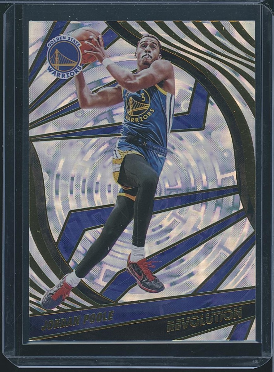 Jordan Poole 2021-22 Panini Revolution #7 Fractal Golden State