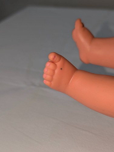 BAMBOLA CHICCHI FURGA VERSIONE ABITINO CELESTE MADE IN ITALY VINTAGE DOLL PUPPE - Imagen 15 de 24