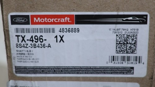 NEW Motorcraft Front Right CV Axle Shaft TX-496 Ford Focus 2004-2011 - 第 2/5 張圖片