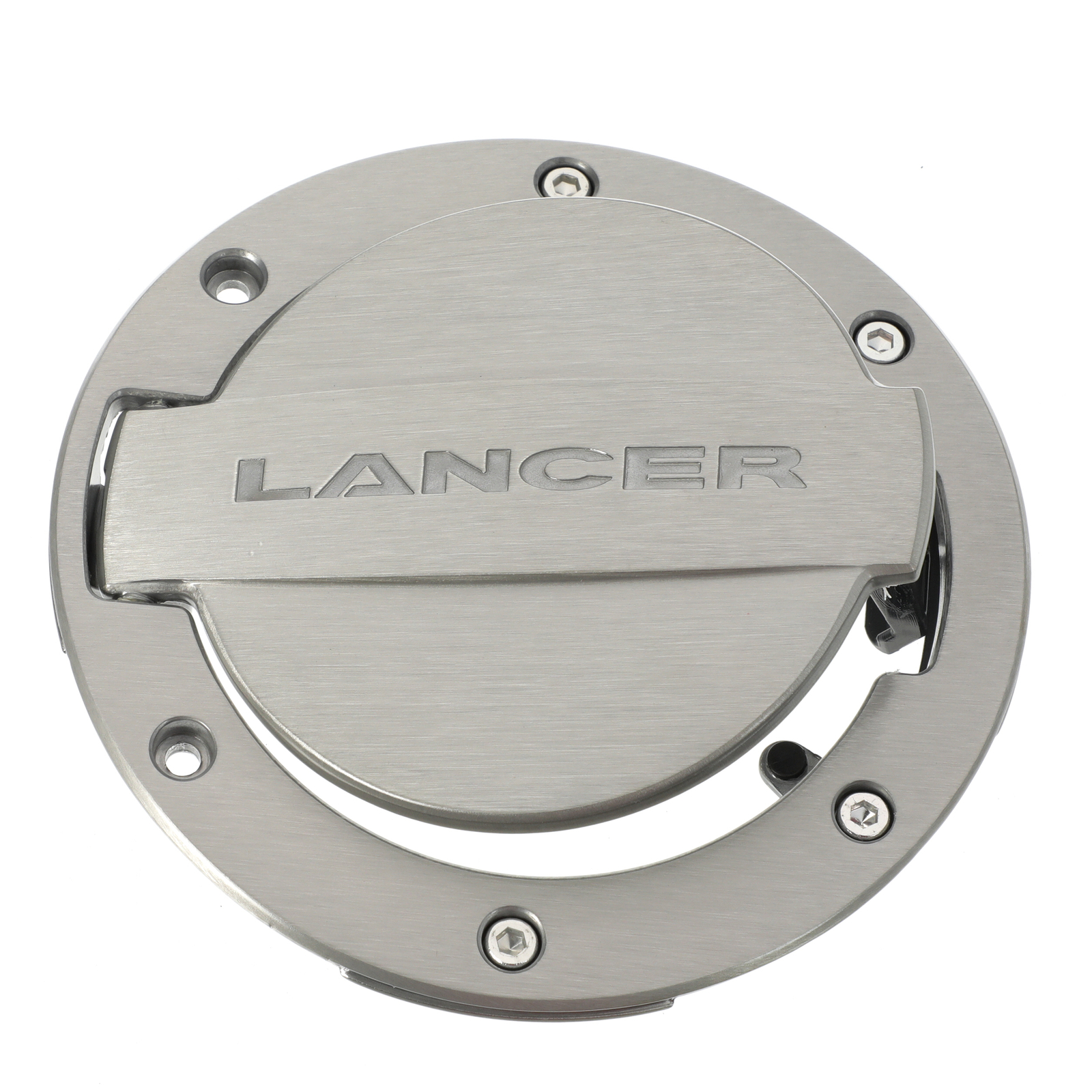 OEM 20132017 Genuine Mitsubishi Lancer Alloy Fuel Gas Cap Door Cover