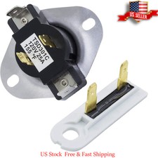 3387134  3392519 Dryer Cycling Thermostat  Thermal Fuse for Whirlpool Kenmore