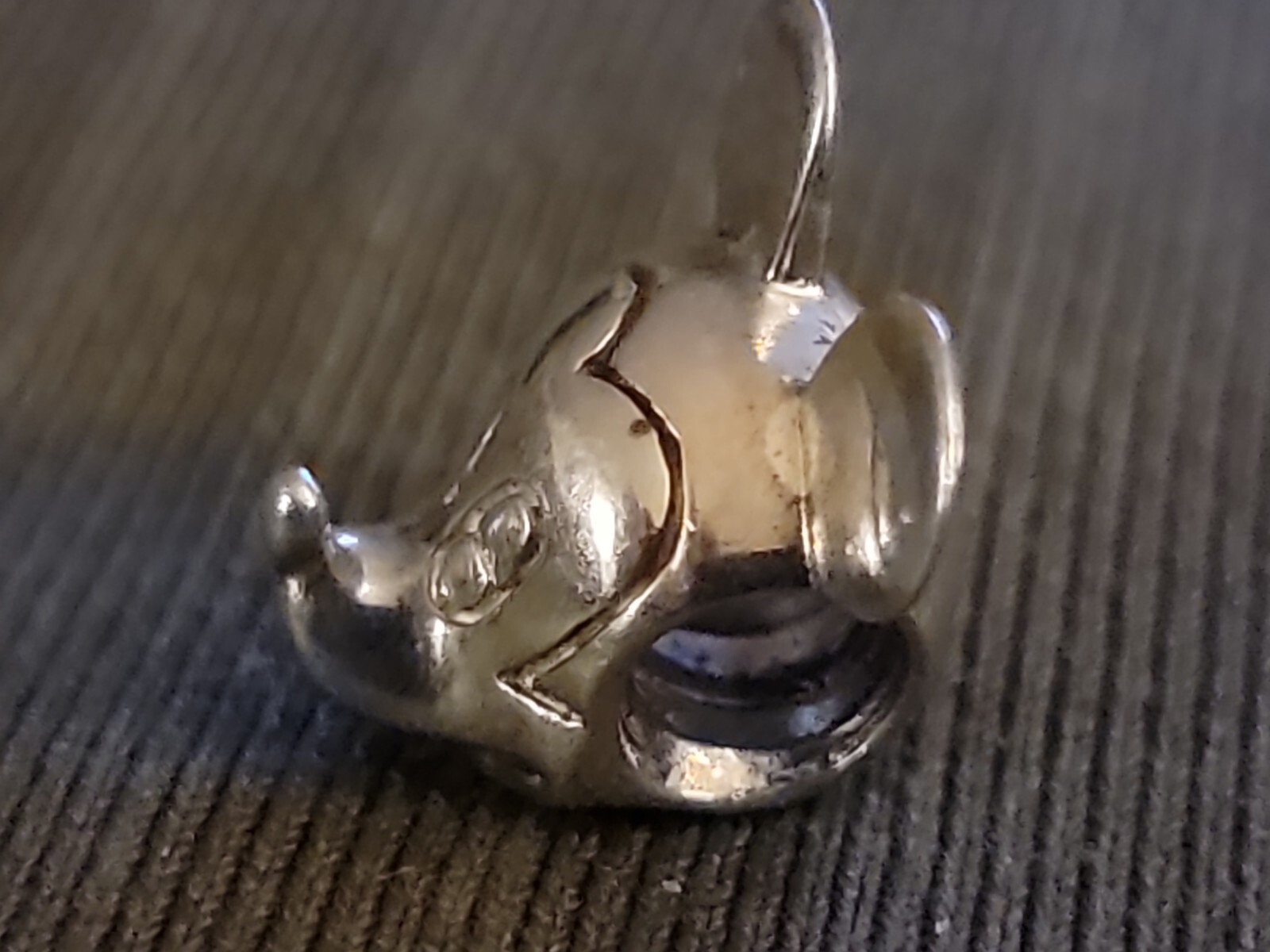 Authentic DISNEY "Mickey Mouse Head" CharmSterlin… - image 2