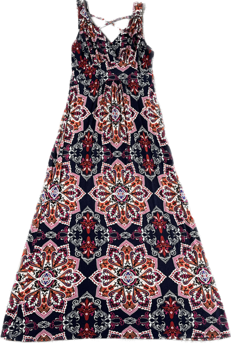 womens tiered maxi dress elan Pink Button Front Tiered Maxi Dress