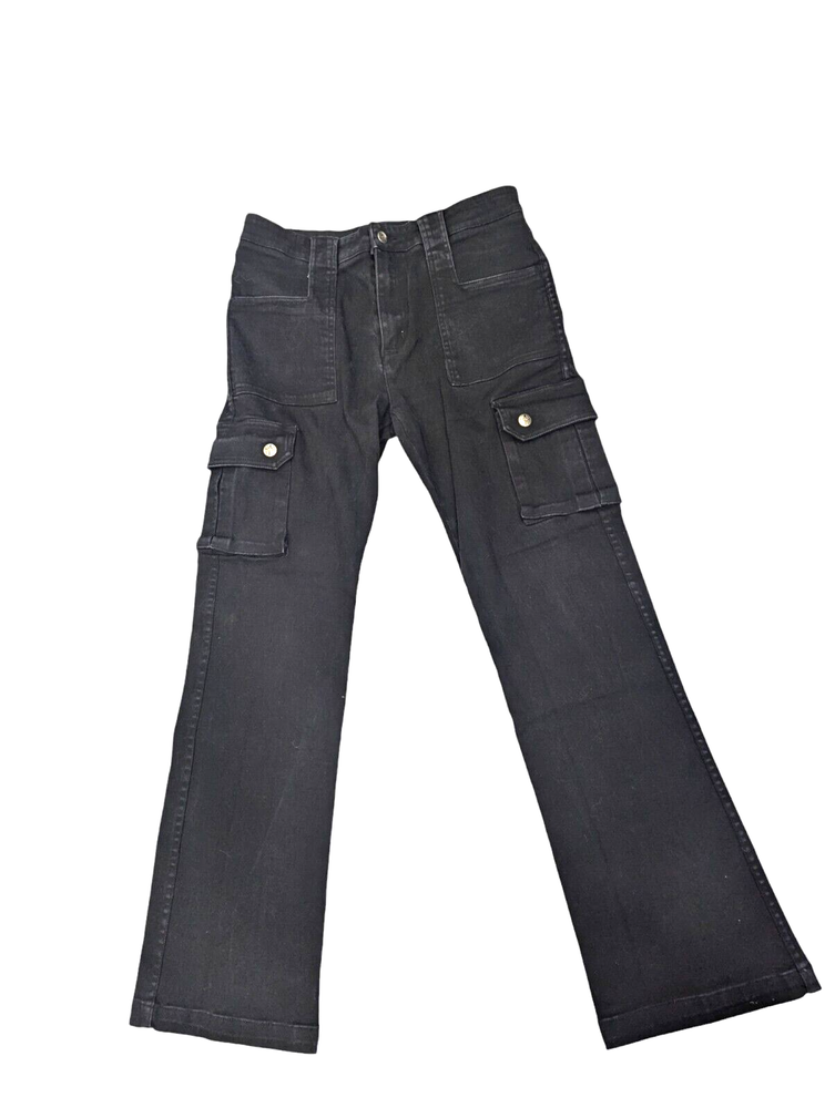 Vintage Lip Service Black Bondage Pants Jeans Hot Topic Gothic size 33