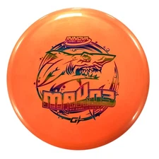 DISC GOLF INNOVA GSTAR MAKO3 MID-RANGE DISK STRAIGHT 173g ORANGE W/ RAINBOW FOIL
