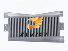 24x9x3.5 Universal Twin Turbo Intercooler Bar Plate Custom 2 In1 Out Sl