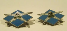1970's Vintage Paratrooper Parachitist Parachute Skydiving Pin enamel lot of 2
