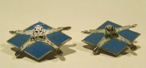 1970's Vintage Paratrooper Parachitist Parachute Skydiving Pin enamel lot of 2