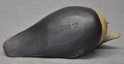 East Coast style COMMON EIDER drake duck decoy decoys original paint WMW # 11 - Picture 10 of 10