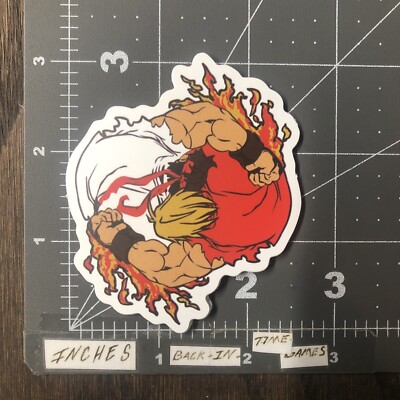 Street Fighter Adult Humor Sticker For Skateboard Phone Guitar Ect ...