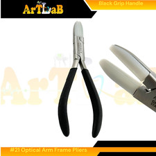 Eyeglass Frame and Arm Adjusting Pliers with Scratch-Free Nylon Jaws - Stainless